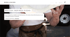 Desktop Screenshot of bornandraisedpizza.com